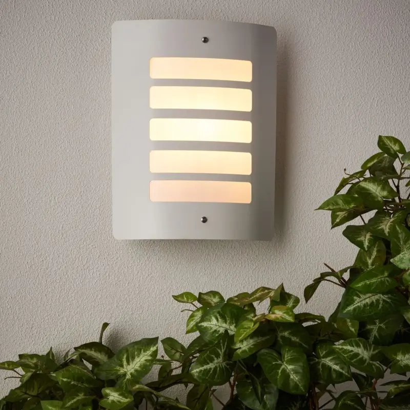 Haute Qualité Applique extérieur TODD blanc 1x60W