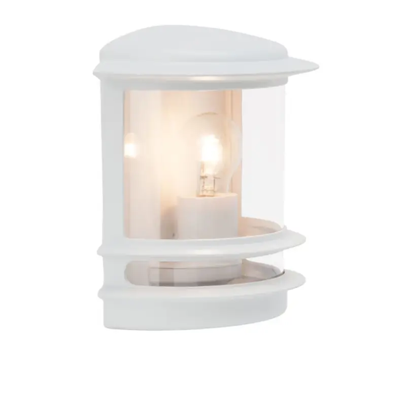 Applique extérieur HOLLYWOOD blanc 1x60W Offre Limitée