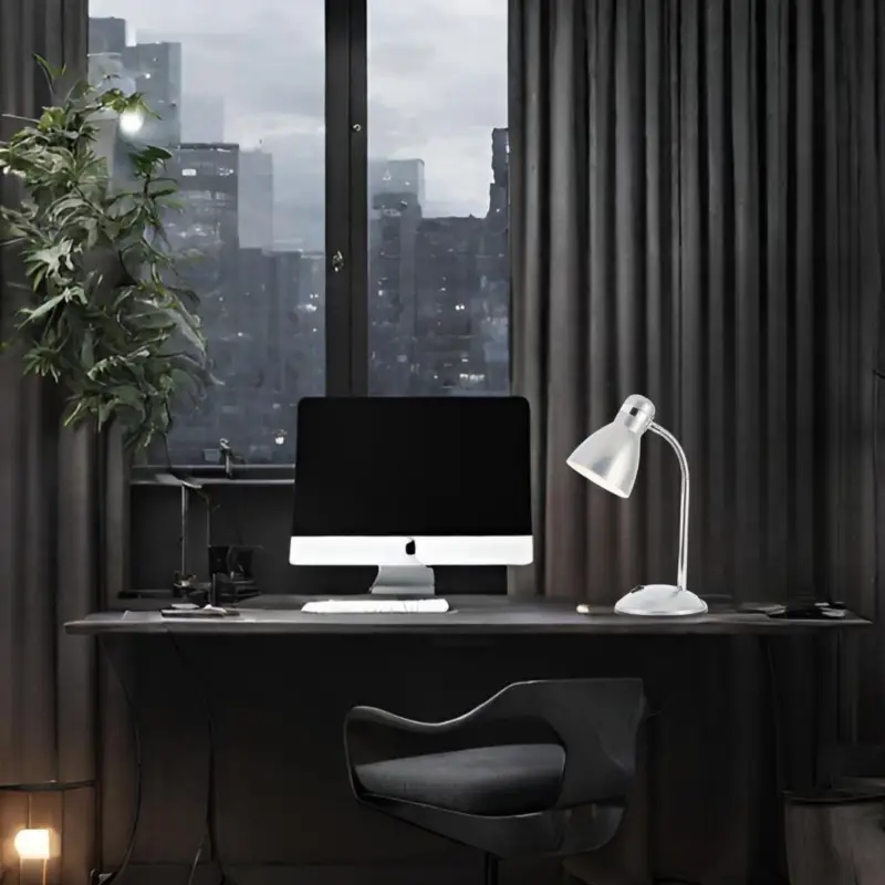 Offre Limitée Lampe de bureau ALLISON 1x25W E27 Argent