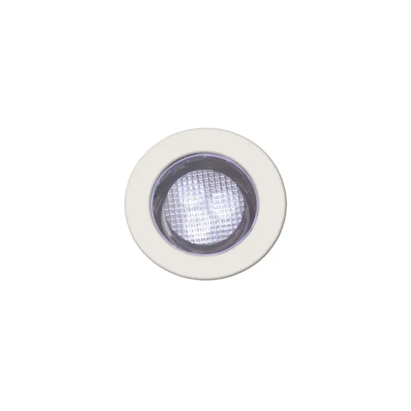 Offre Du Jour Kit de 10 spots encastres IP44 COSA 30 10×0 07W LED intégrée ACIER INOX BLANC