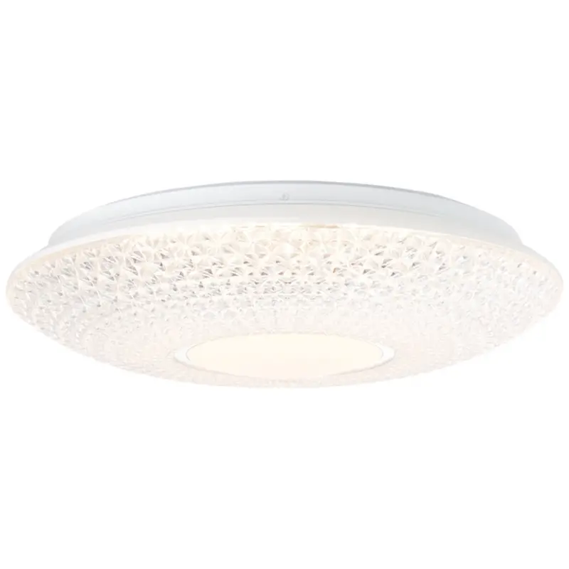 Commande En Gros Applique Plafonnier NUNYA 1x24W Led Blanc-chrome