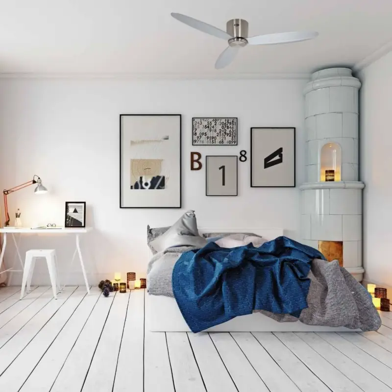 Ventilateur Plafond Design Plano II 132cm WiFi Retour Gratuit