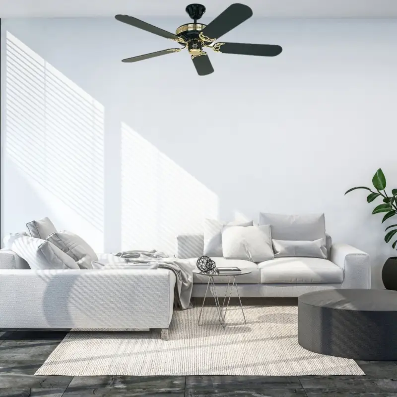 Promotion Saisonnière Ventilateur de Plafond Noir Magic