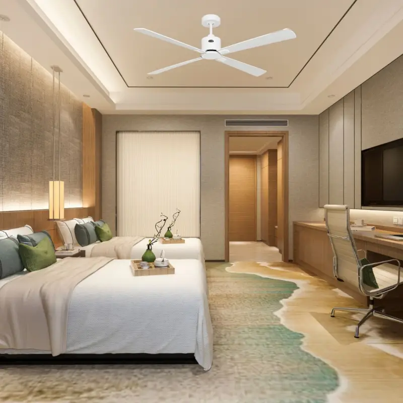 Nouvelle Collection Ventilateur de Plafond Eco Concept 152cm Blanc WiFi