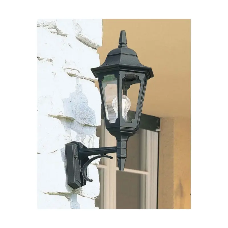 Commander Vite Applique Murale montante Parish 1x100W Noir