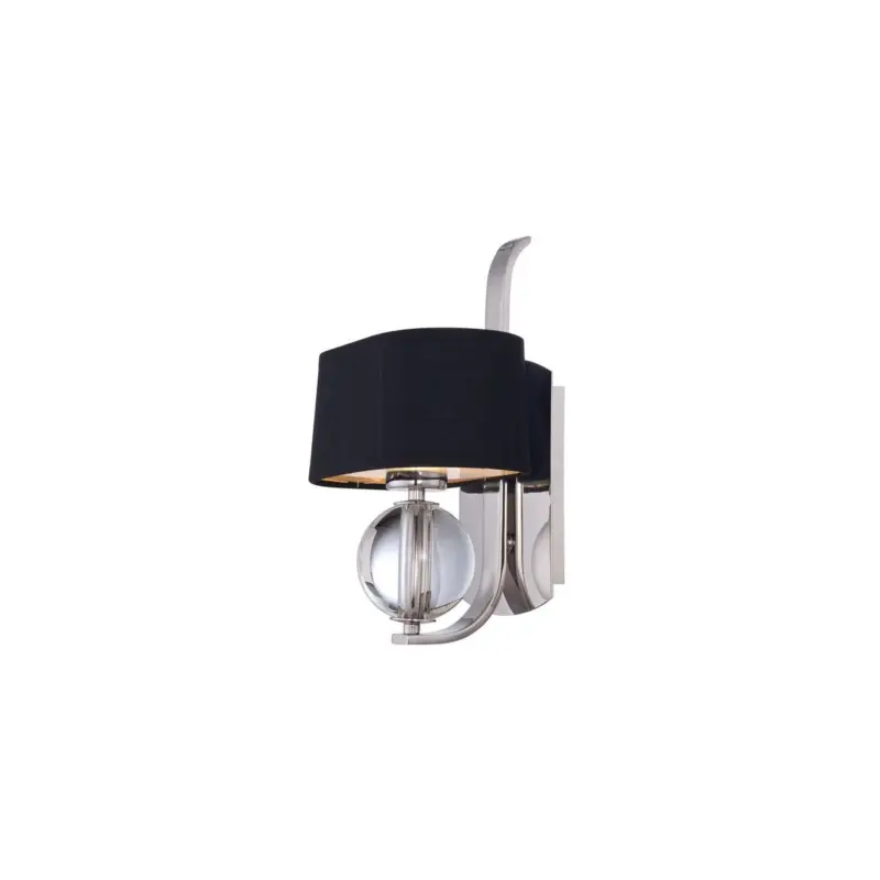 Applique Murale Gotham 1x75W Argent Nouvel Arrivage
