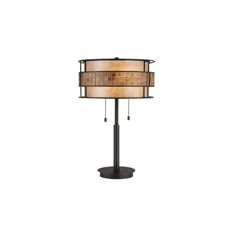 Lampe LagunaCuivre 2x60W E27 Authentique