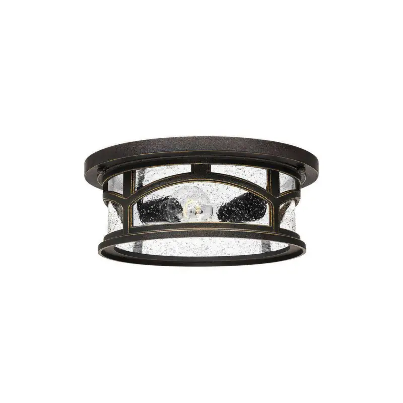 Populaire Plafonnier Exterieur Marblehead Bronze 2x60W E27