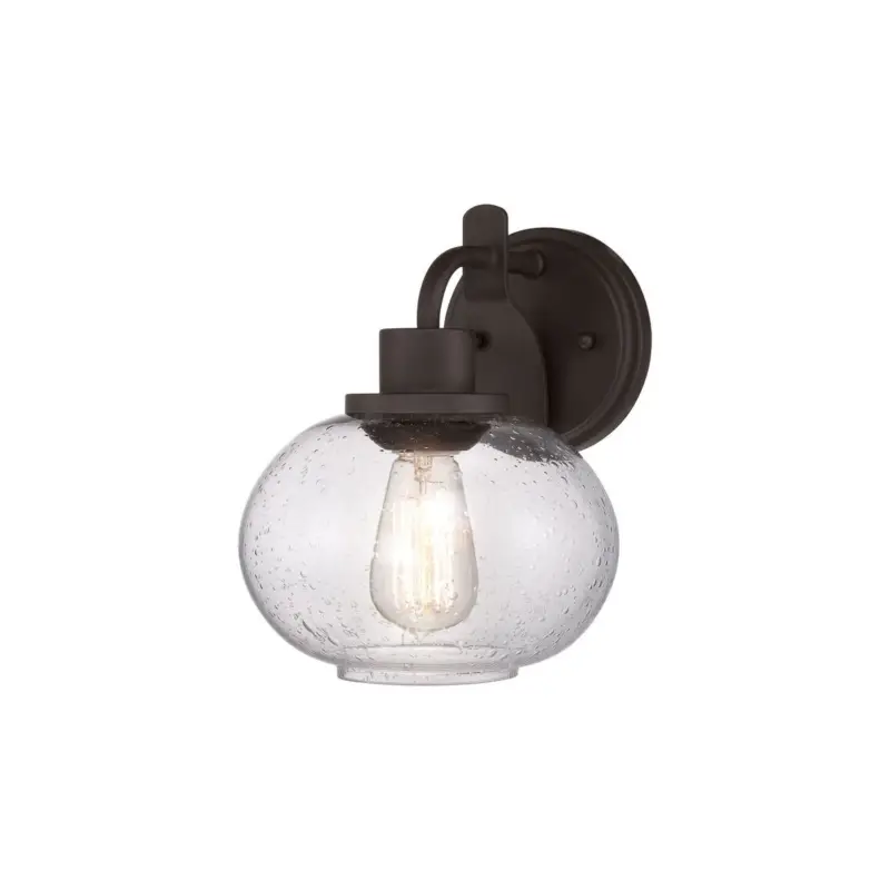 Dernière Chance Applique Murale Trilogy 1x100W Bronze foncé