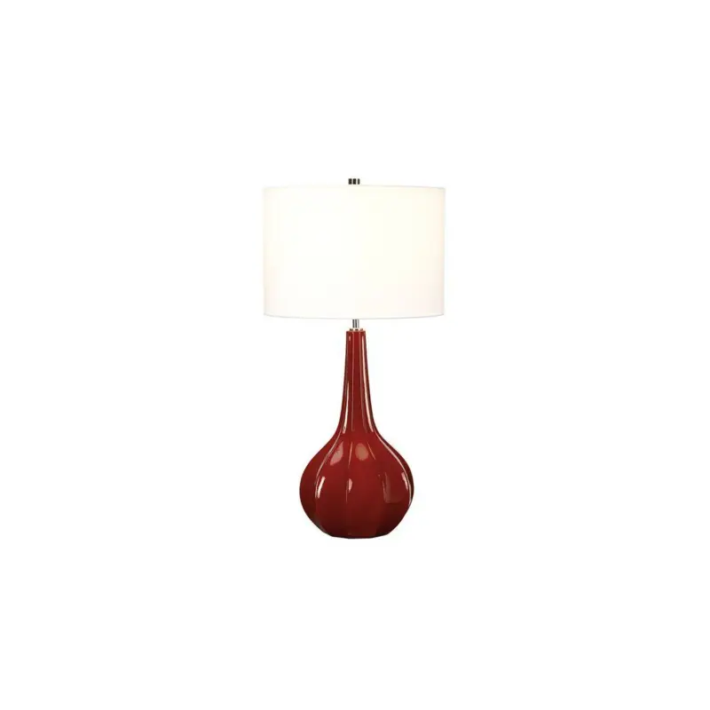 Lampe Upton Rouge Nickel 1x60W E27 Jusqu'à Épuisement Des Stocks