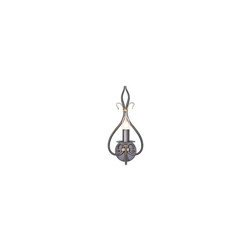 Acheter En Ligne Applique Murale Windermere 1x60W Bronze foncé et Or