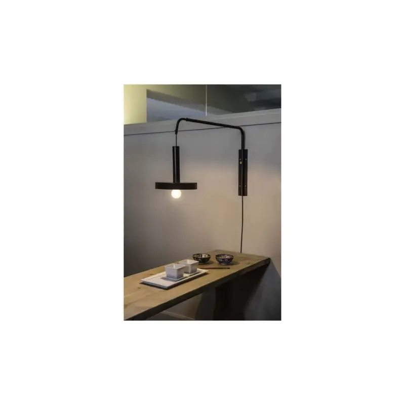 Applique Déportée WHIZZ Noir Or 1x15W E27 Usine Directe