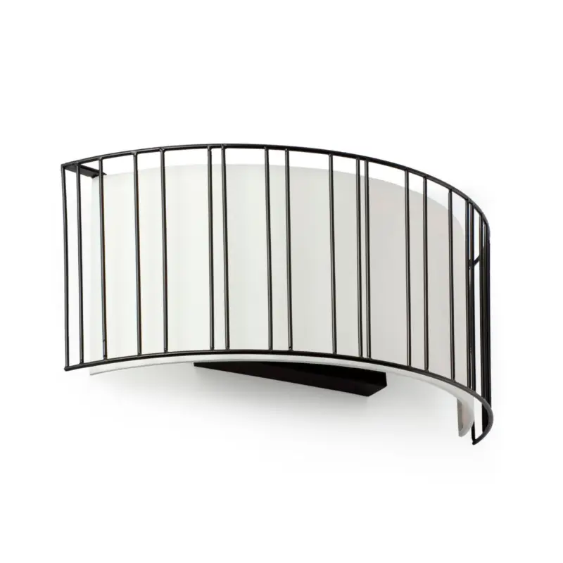 Applique Murale Noir 2x15W LINDA Expédition Rapide
