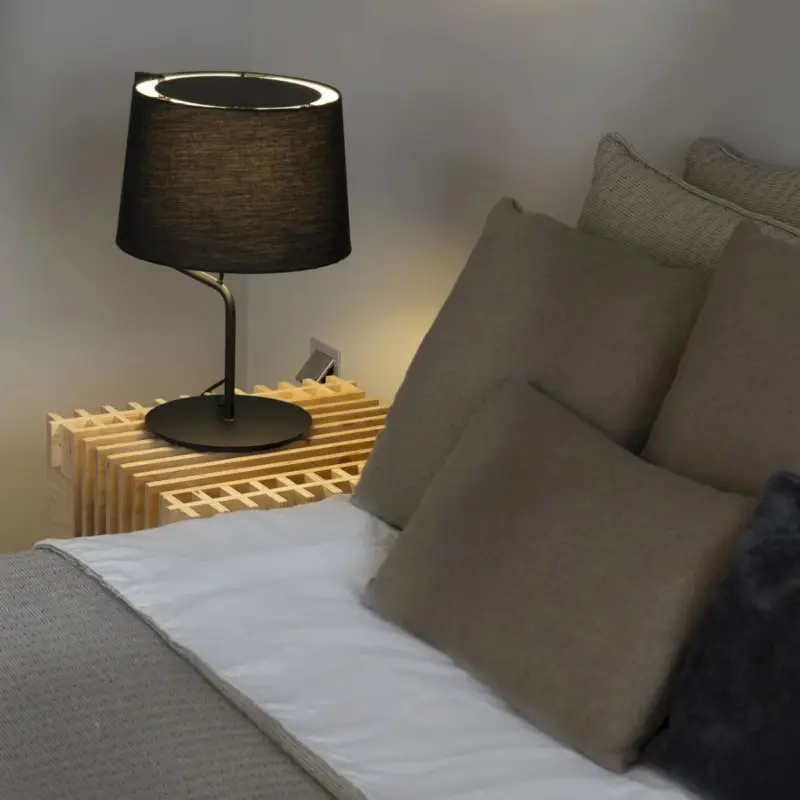 Pas Cher Lampe Berni Noir 1 X E27 20W