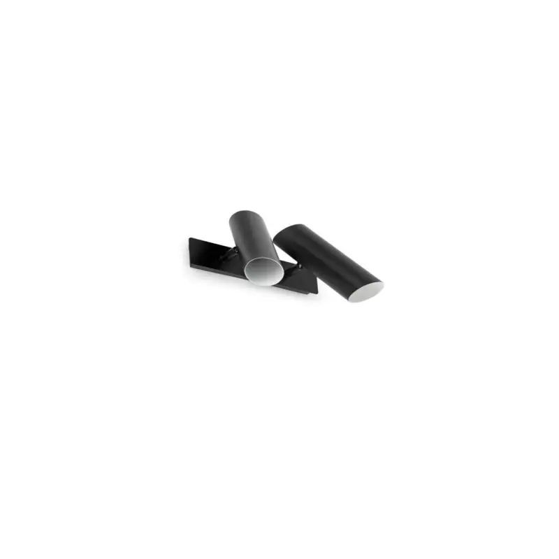 Applique Murale Noire 2xGU10 11W LINK Vente Flash