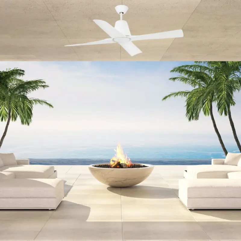Jusqu&rsquo;à Épuisement Des Stocks Ventilateur de Plafond Typhoon 130cm Blanc