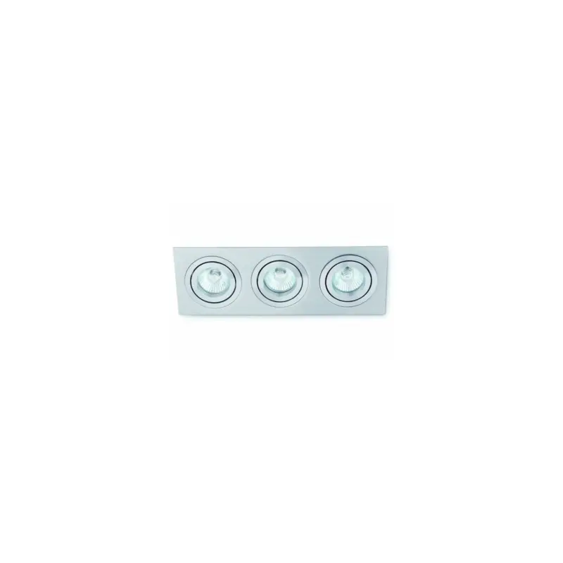 Spot Encastrable gris 3x50W PLANO3 Haute Qualité