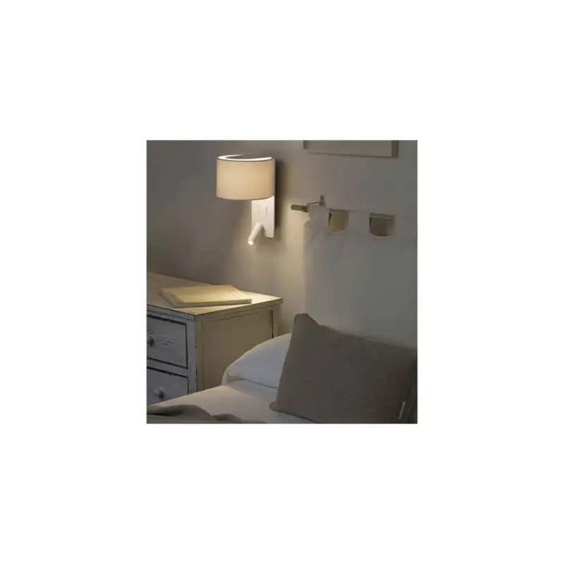 Achat Immédiat Applique Murale Fold Blanc E27 15W 64304