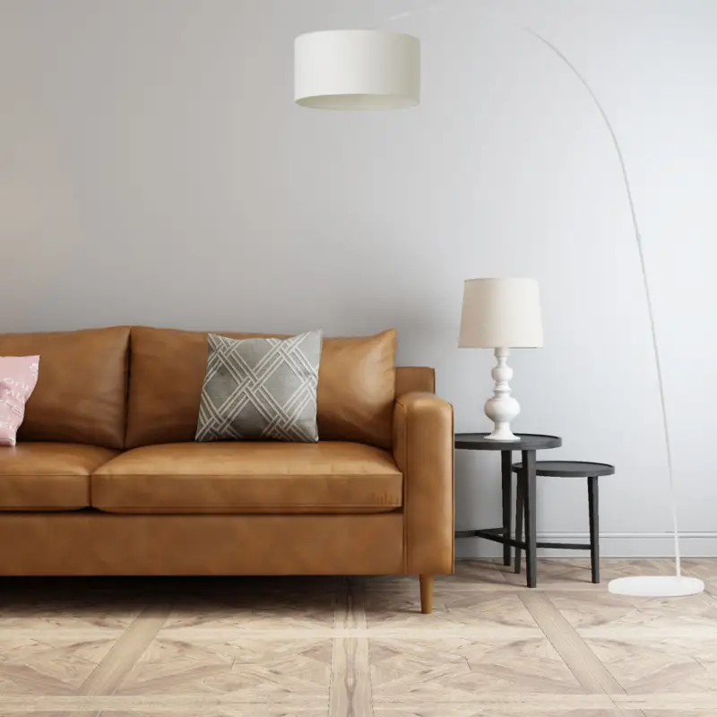 Prix Choc Lampadaire Arqué Blanc 60 W Papua