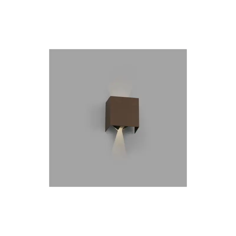 Prix Promo Applique murale Olan Rouille 1x6W COB LED