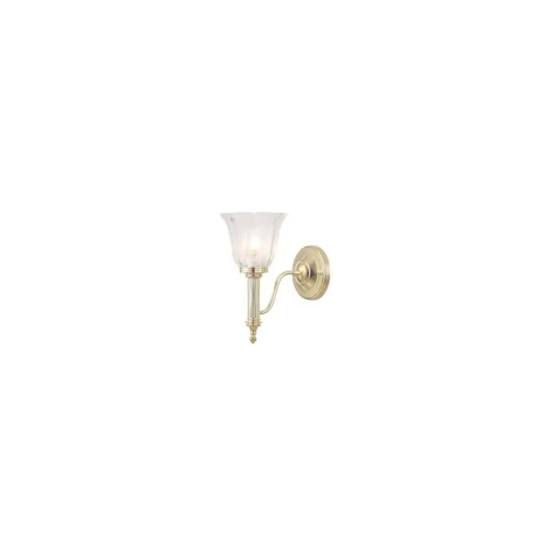 Applique Murale Carroll H 27cm 1x40W Laiton poli Top Vente