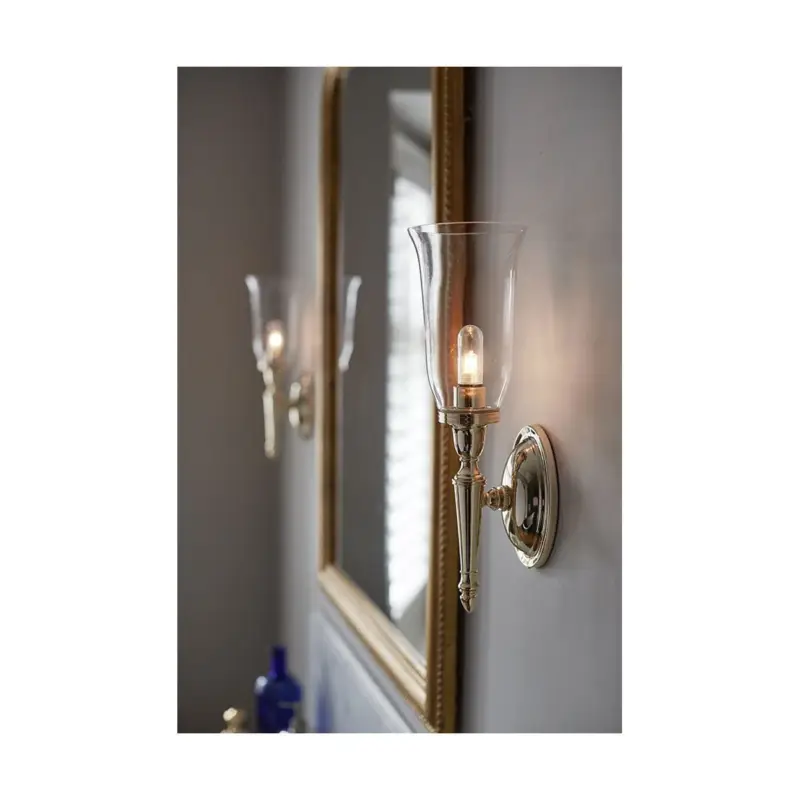 Applique Murale Dryden H 41cm 1x40W Laiton poli Remise