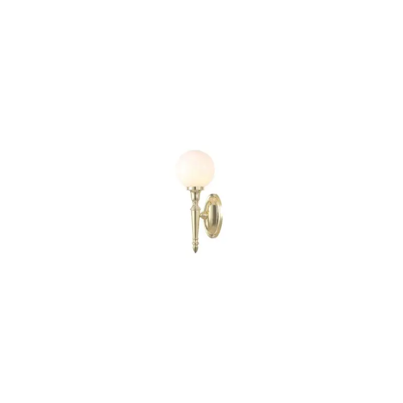 Applique Boule Dryden H 35cm 1x40W Laiton poli Retour Gratuit