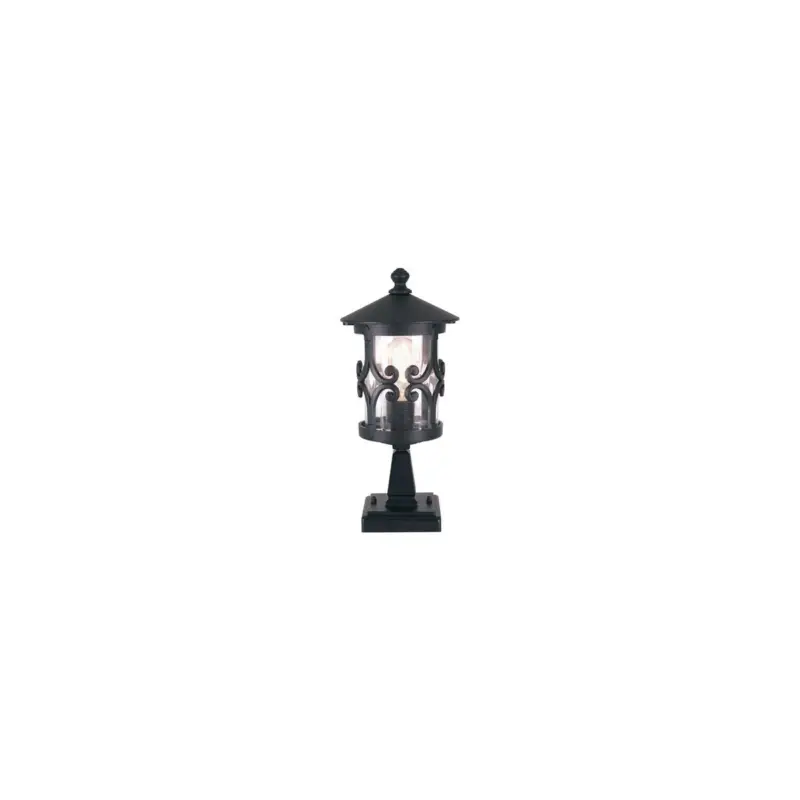 Borne Potelet Hereford 1x100W Noir Authentique
