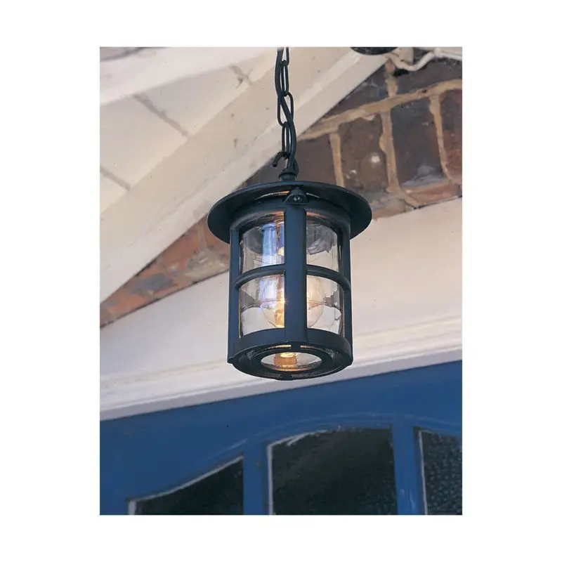 Lanterne Hereford 1x100W Noir Haute Qualité