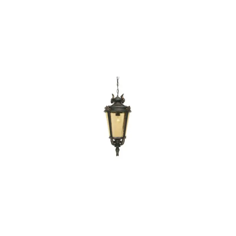 Meilleur Prix Suspension Baltimore H 57,5cm 1x100W Bronze foncé