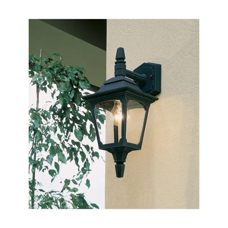 Applique Murale descendante Chapel Mini 1x100W Noir Meilleure Vente