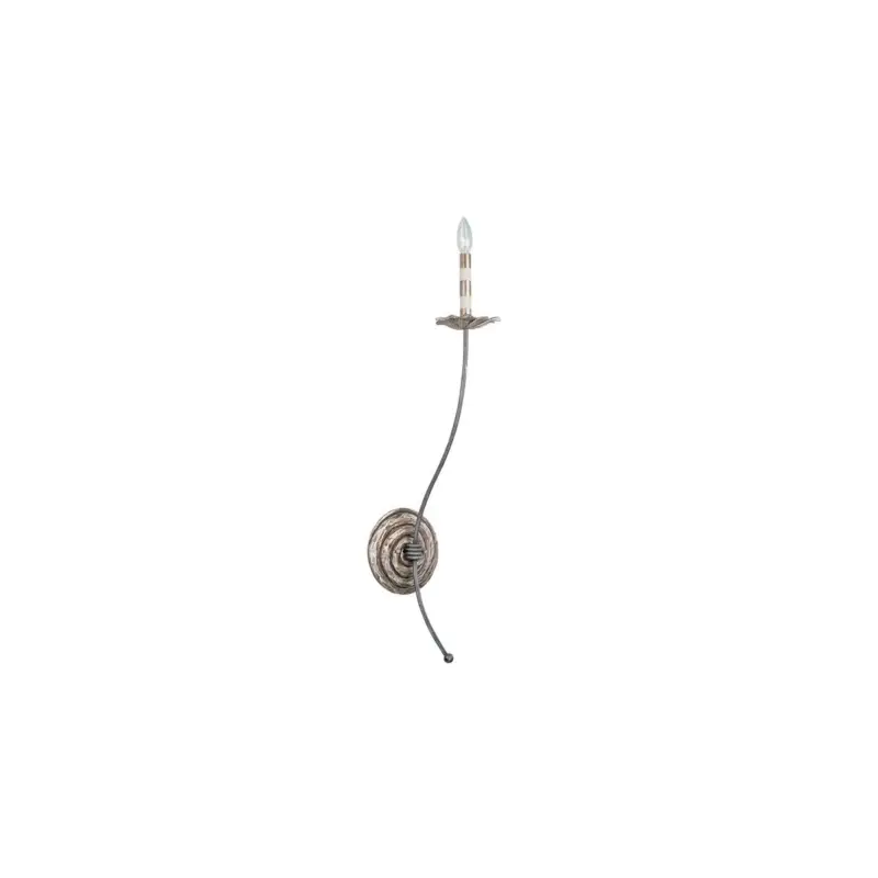 Commande En Gros Applique Murale Palm Luxe 1x60W Or, Argent et Blanc