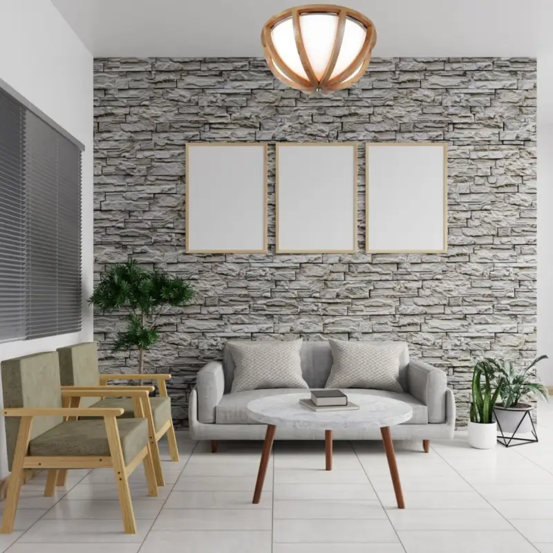 Prix Réduit Plafonnier Allier Bois Acier 2x60W E27