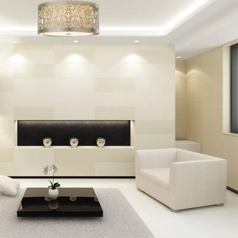 Plafonnier Arabesque 2x60W Argent doré Expédié Aujourd'hui