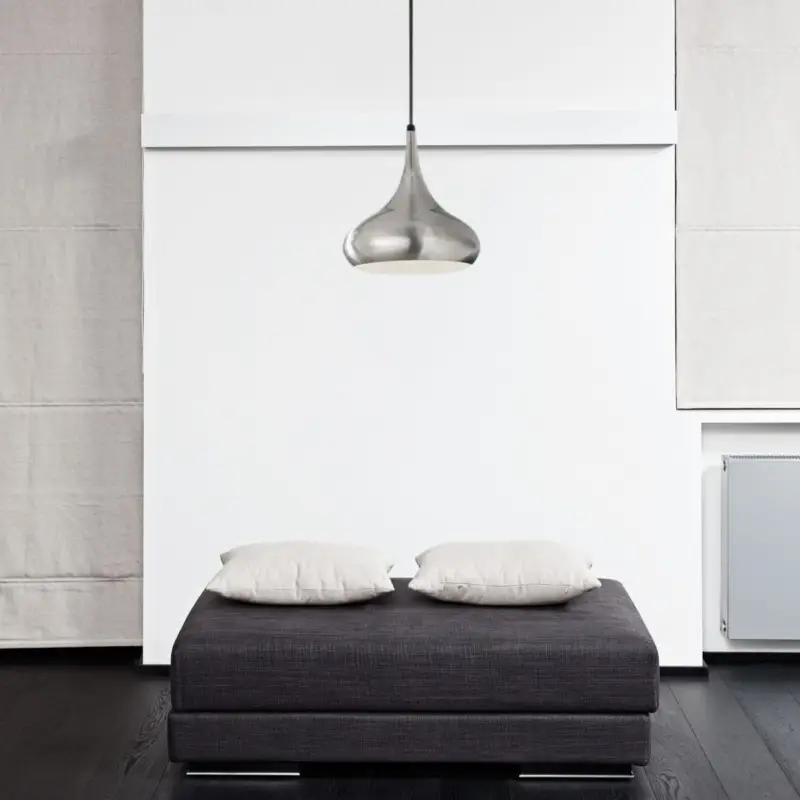 Remise Suspension Beso ?25,4cm 1x60W Argent