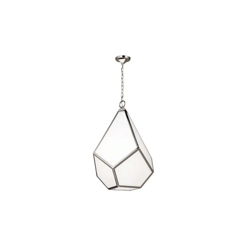Authentique Suspension Diamond 4x75W Nickel Poli