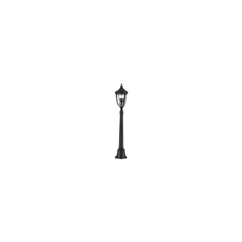 Achat Immédiat Lampadaire Extérieur English Bridle 3x60W Noir
