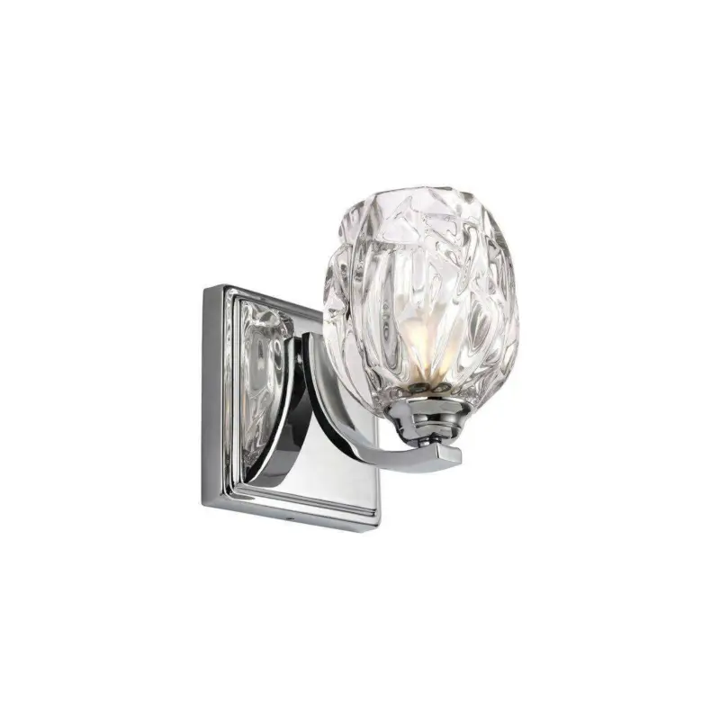 Applique Murale salle de bain Kalli Chrome 1×3,5W G9 Offre Limitée