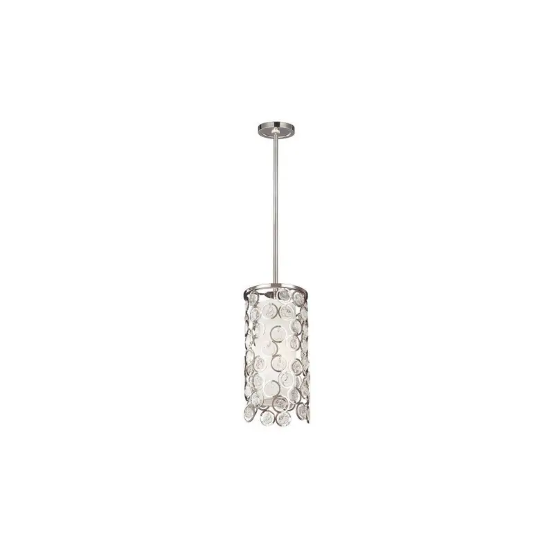 Suspension Lexi Nickel 1x60W E27 Prix Réduit