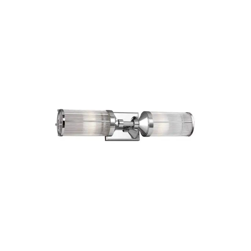 Prix Réduit Applique Murale Paulson Chrome 2×3,5W G9