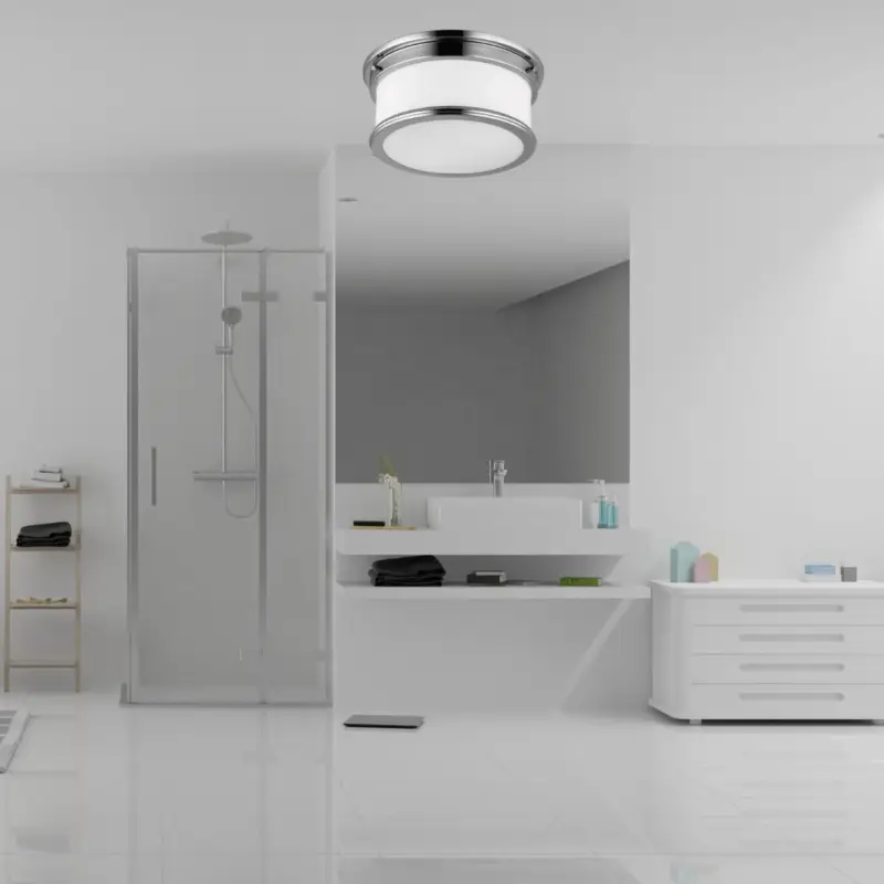 Plafonnier Payne 2x60W Argent Meilleure Vente
