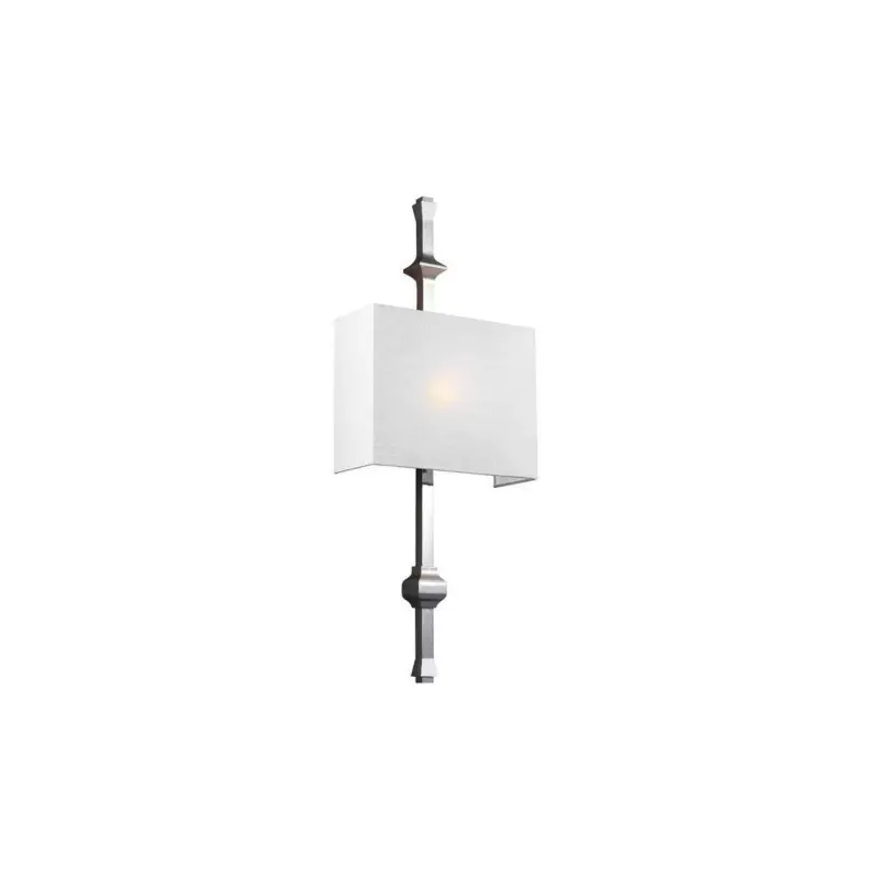 Applique Murale Teva Nickel 1x60W E27 Commander Vite
