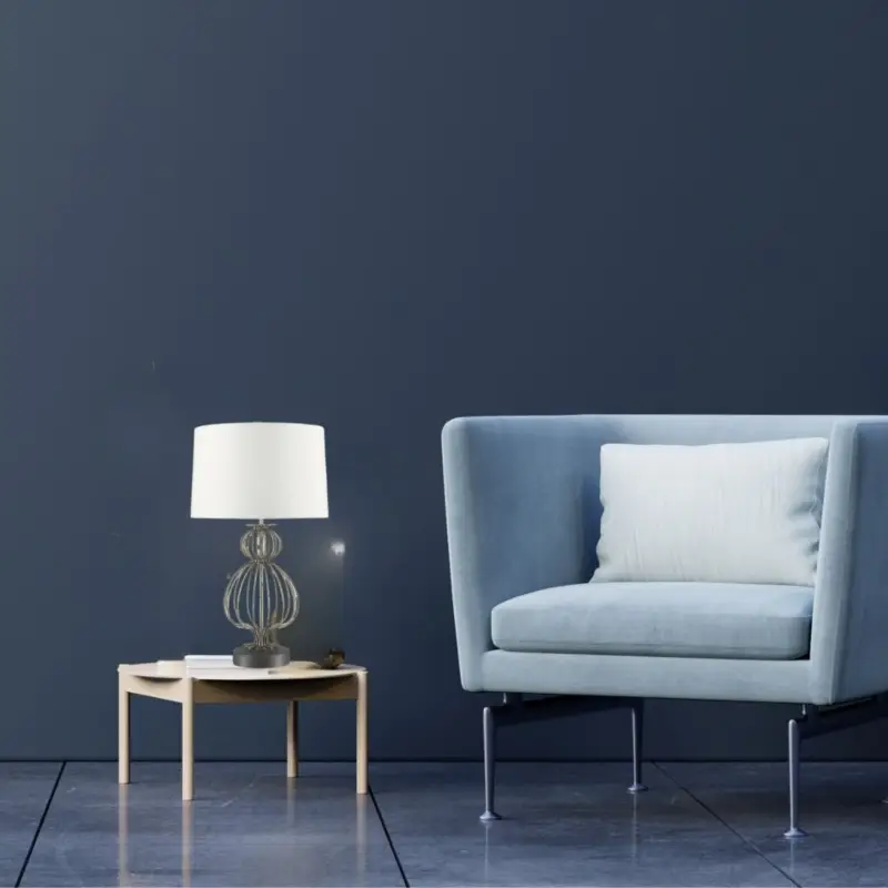 Lampe Lafitte Argenté 1x100W E27 Achat Immédiat