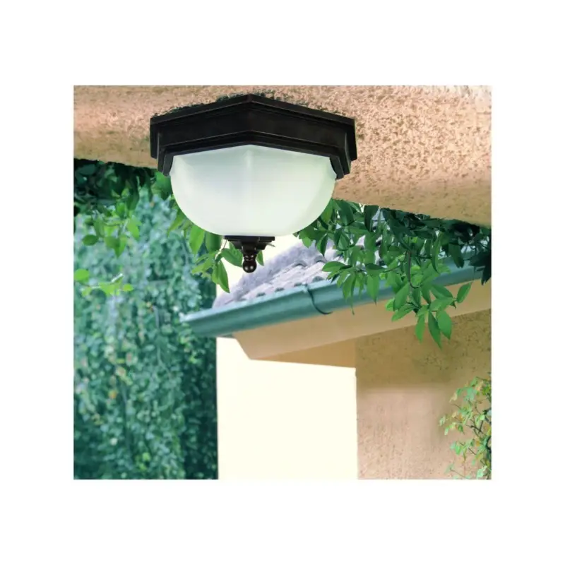 Acheter Direct Plafonnier Fairford 2x40W Bronze foncé