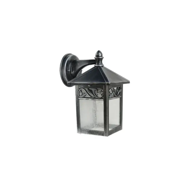 Certifié Applique murale extérieur Winchcombe 1x60W Noir argenté