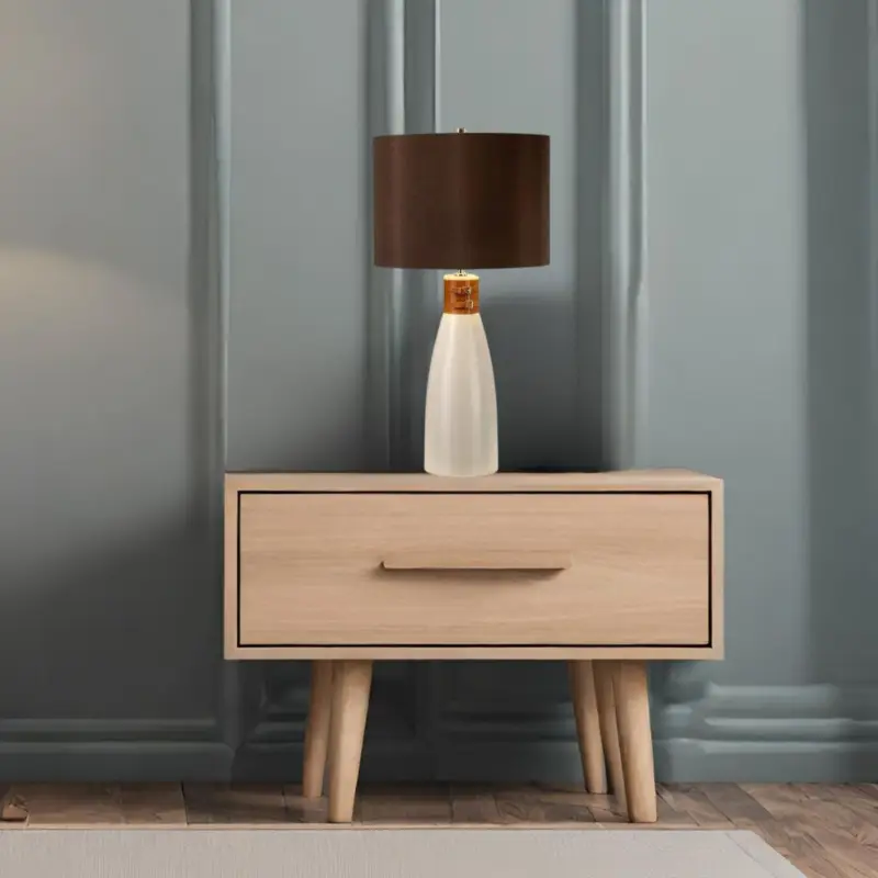 Lampe Hammersmith Marron Laiton 1x60W E27 Expédié Aujourd&rsquo;hui