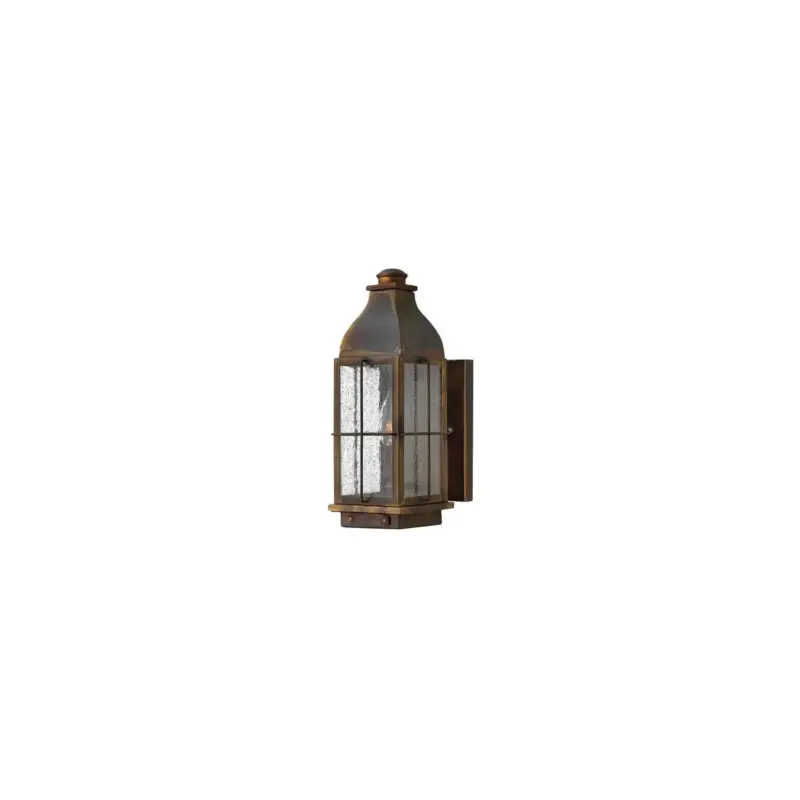 Applique Murale Bingham 1x60W Marron doré Livraison Express