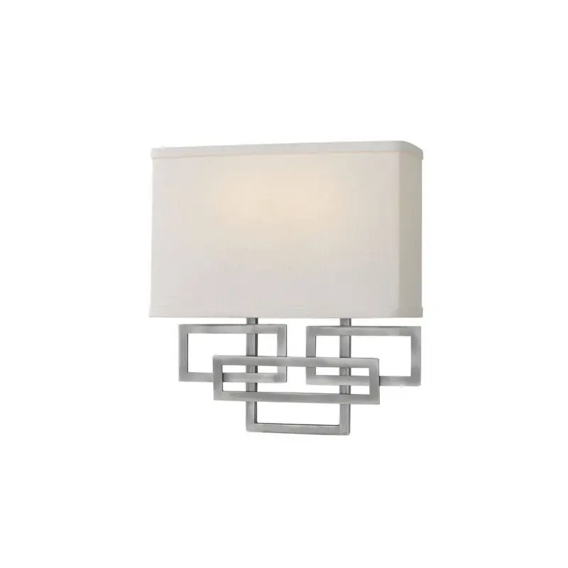 Prix Réduit Applique Murale Lanza Nickel 2x60W E14