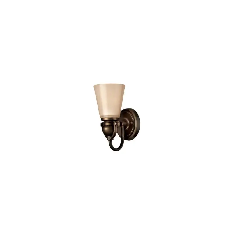 Réduction Applique Mayflower 1x100W Bronze foncé