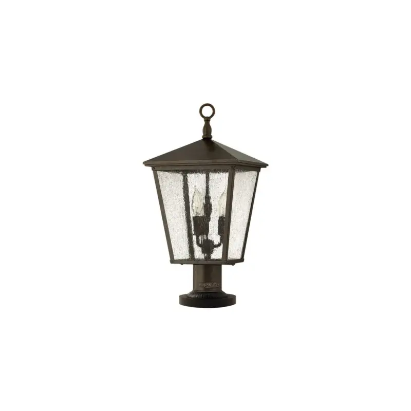 Offre Limitée Borne Potelet Trellis 3x60W Bronze foncé